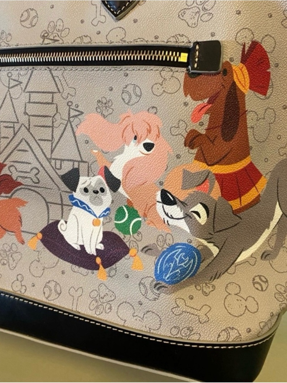 Dooney & Bourke Disney Dogs Tote - Picture 10 of 12